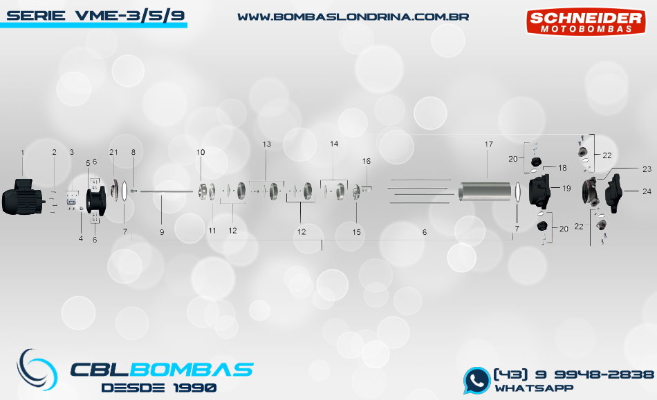 foto explosiva da bomba VME-3