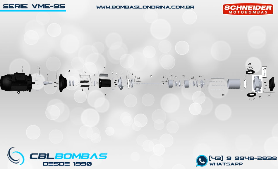 foto explosiva da bomba VME-95