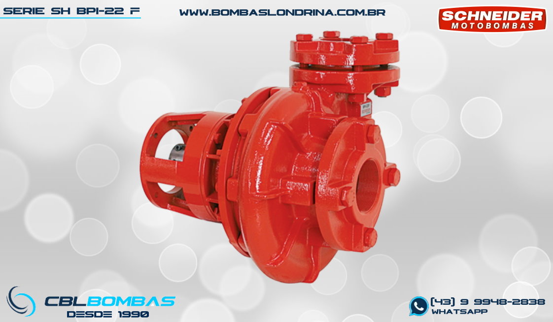 foto frontal da bomba SH BPI-22 F